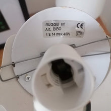 Charger l'image dans la galerie, Lampe rouge italienne smile design 1990 par Ruggiu