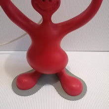 Charger l'image dans la galerie, Lampe rouge italienne smile design 1990 par Ruggiu