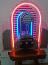 Charger l'image dans la galerie, radio vintage marylin cicena 1980 neon clignotant