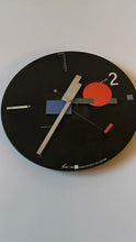 Charger l'image dans la galerie, HORLOGE MURALE VINTAGE CONSTRUCTIVISTE DE NICOLAÏ CANETTI POUR ARTEC. USA. Memphis milano