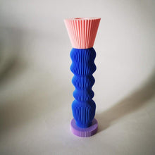 Charger l'image dans la galerie, Bougeoir DIGITAL BAROQUE bleu Uau Project - Maison Panache