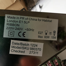 Charger l'image dans la galerie, Lampe de table Ribbon , Claire Norcross, Habitat, 2006