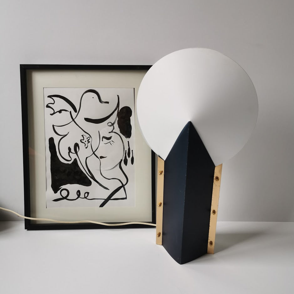 Lampe Samuel Parker Moon vintage 