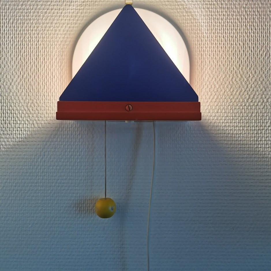 Applique murale Ikea vintage 1980 Memphis Style Maison Panache