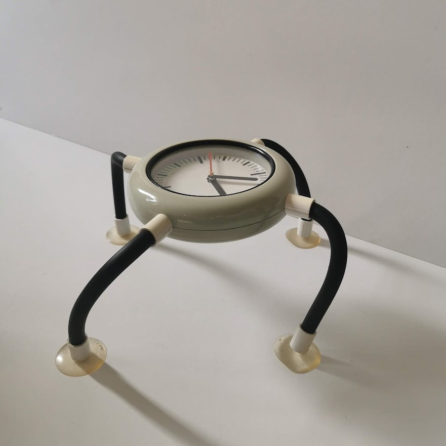 Horloge Spider Clock, TT design, 1980