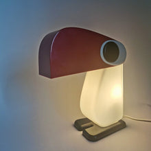 Charger l&#39;image dans la galerie, Lampe toucan Fernando Cassetta, Tacman, édition 1970, dans sa boîte d&#39;origine
