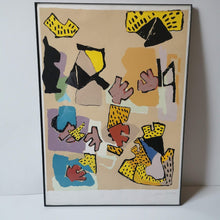 Charger l&#39;image dans la galerie, Lithographie Marie Sperling, 1980,  signée et numérotée, pop 
