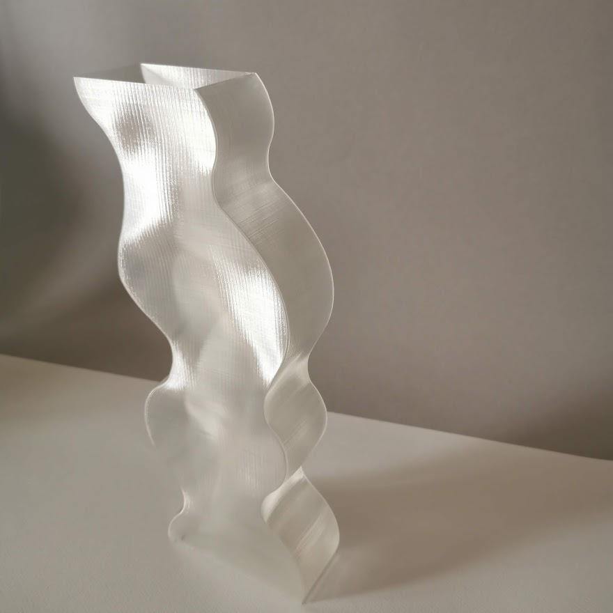Paper Flower 2 Transparent Argot Studio - Maison Panache