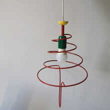 Charger l&#39;image dans la galerie, Suspension vintage année 80 Memphis style
