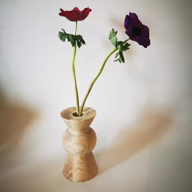vase bois tourné Galimato - Maison Panache